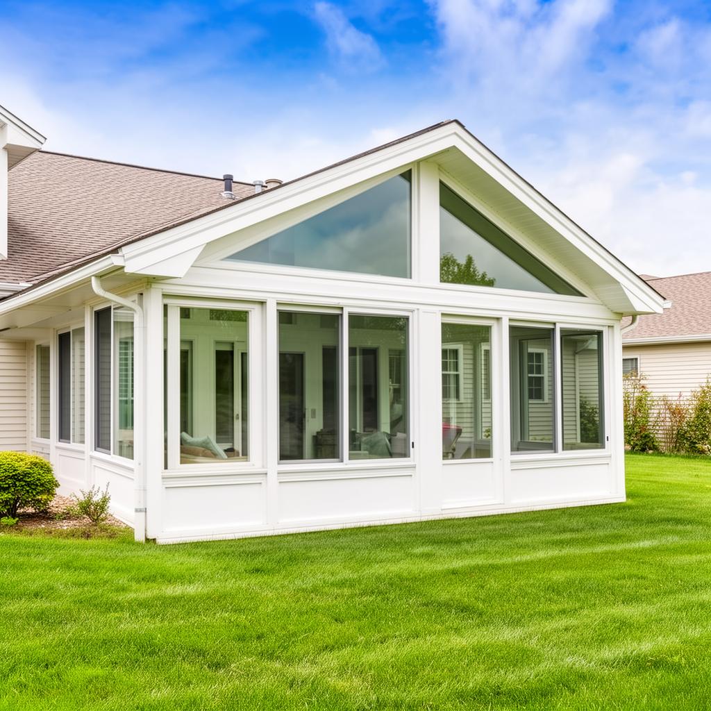 Joyce three-season sunroom with bright natural light